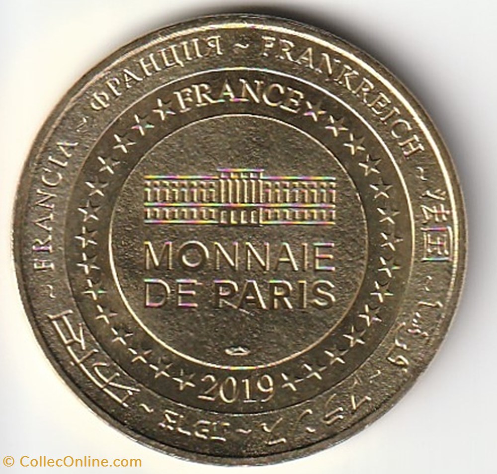 Gouffre de Padirac - 130 ans monnaie jeton mereaux gouffre de padirac 130 ans