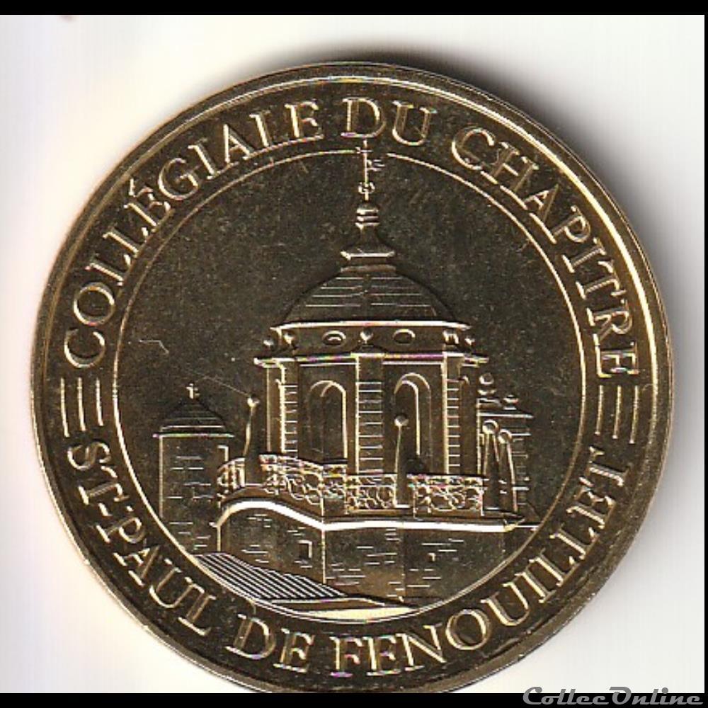 monnaie jeton mereaux france collegiale du chapitre st paul de fenouillet