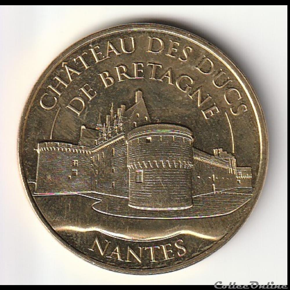 monnaie jeton mereaux france chateau des ducs de bretagne nantes