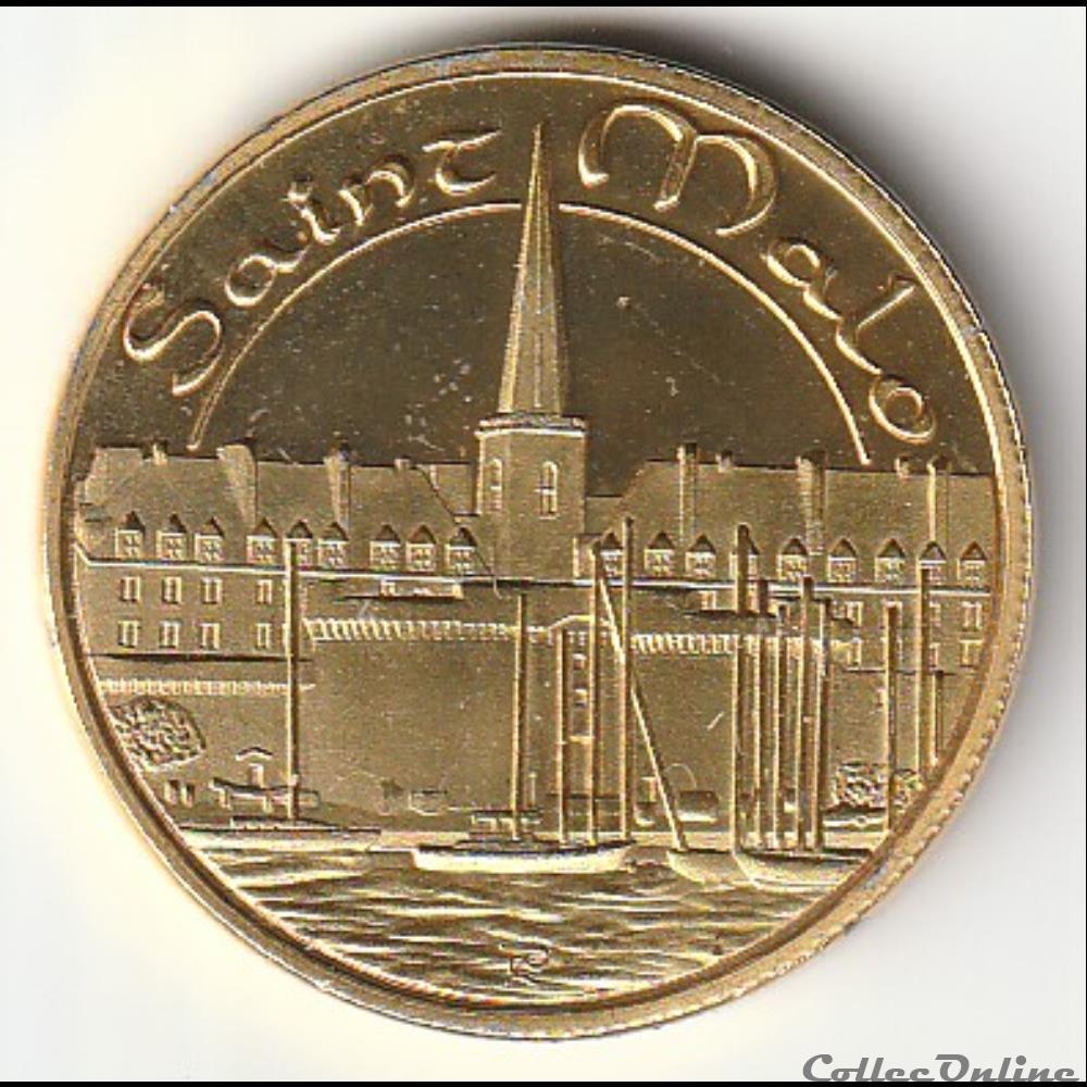 monnaie jeton mereaux france saint malo