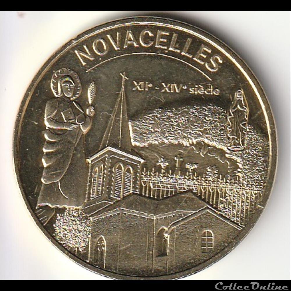 Novacelles- XII-XIV Siècle monnaie jeton mereaux france novacelles xii xiv siecle