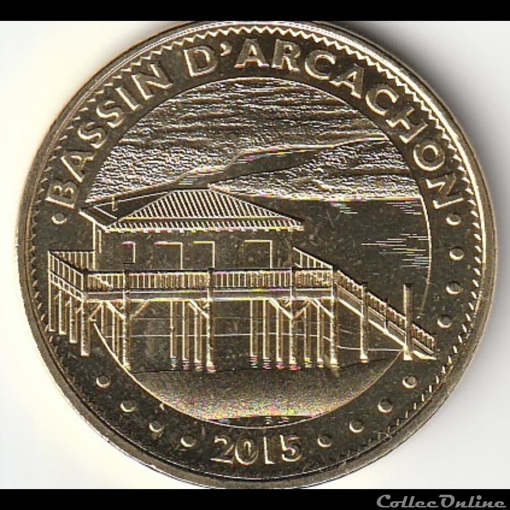 "Bassin d'Arcachon" monnaie jeton mereaux france bassin arcachon