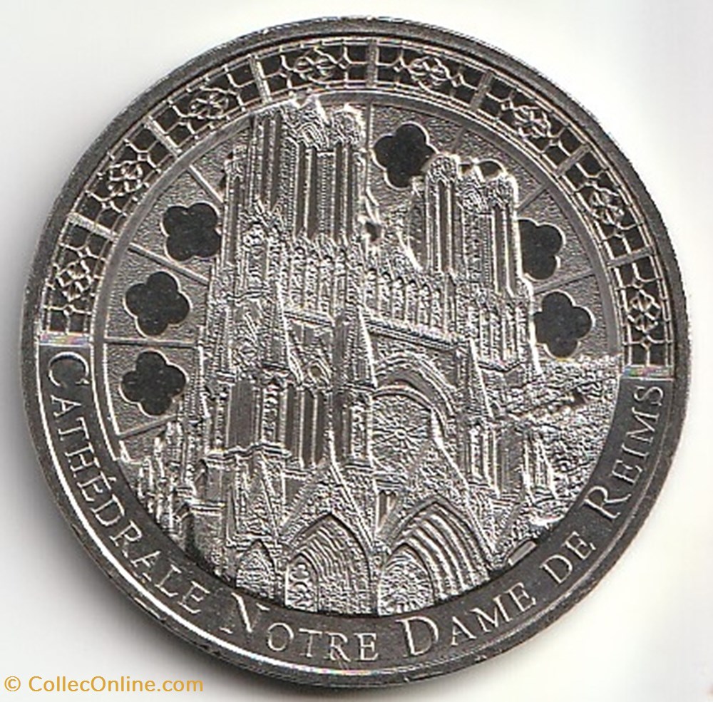 Cathédrale Notre Dame de Reims monnaie jeton mereaux cathedrale notre dame de reims