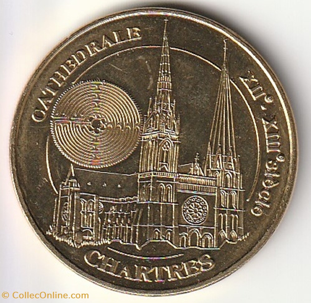 Cathédrale de Chartres-12éme -13éme siècle monnaie jeton mereaux cathedrale de chartres 12eme 13eme siecle