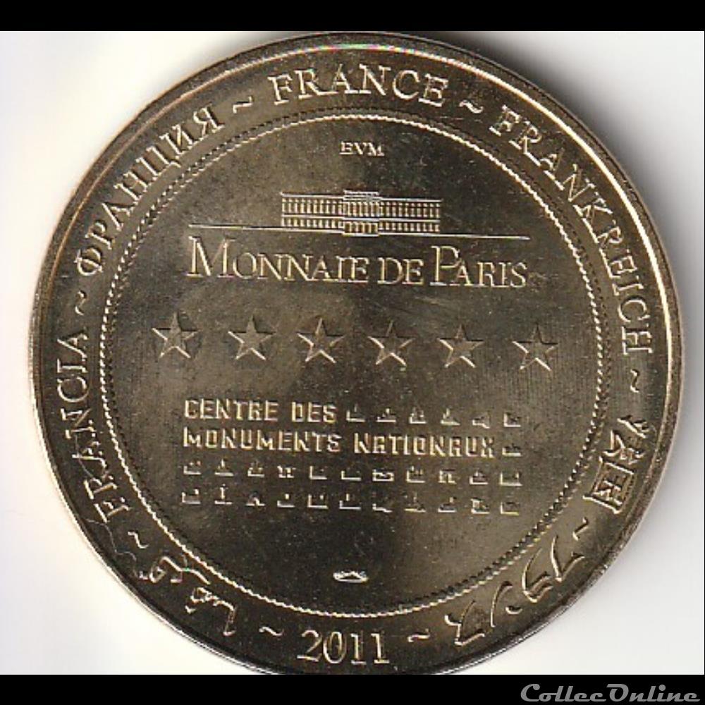 monnaie jeton mereaux france chateau oiron