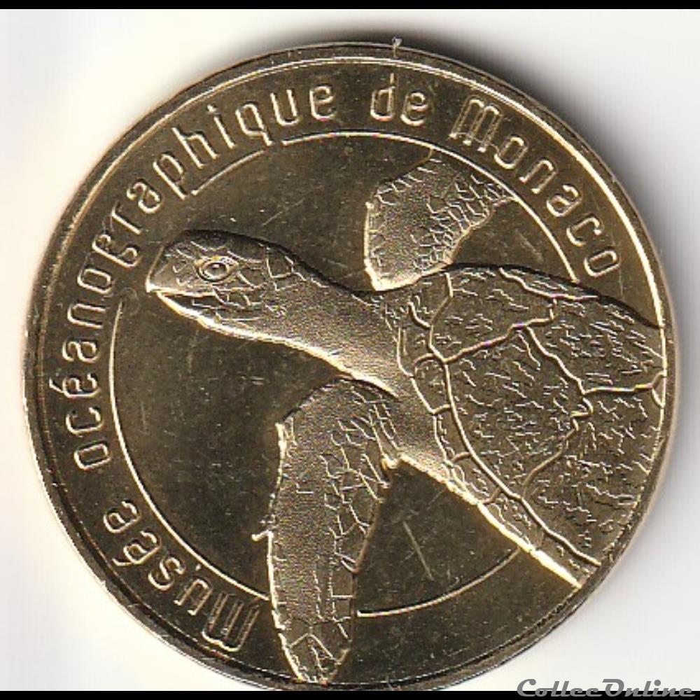 Musée Océanographique de Monaco monnaie jeton mereaux france musee oceanographique de monaco