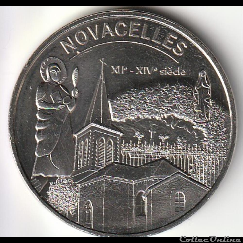 Novacelles- XII-XIV Siècle monnaie jeton mereaux france novacelles xii xiv siecle