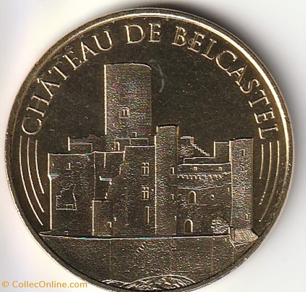 Château de Belcastel monnaie jeton mereaux chateau de belcastel