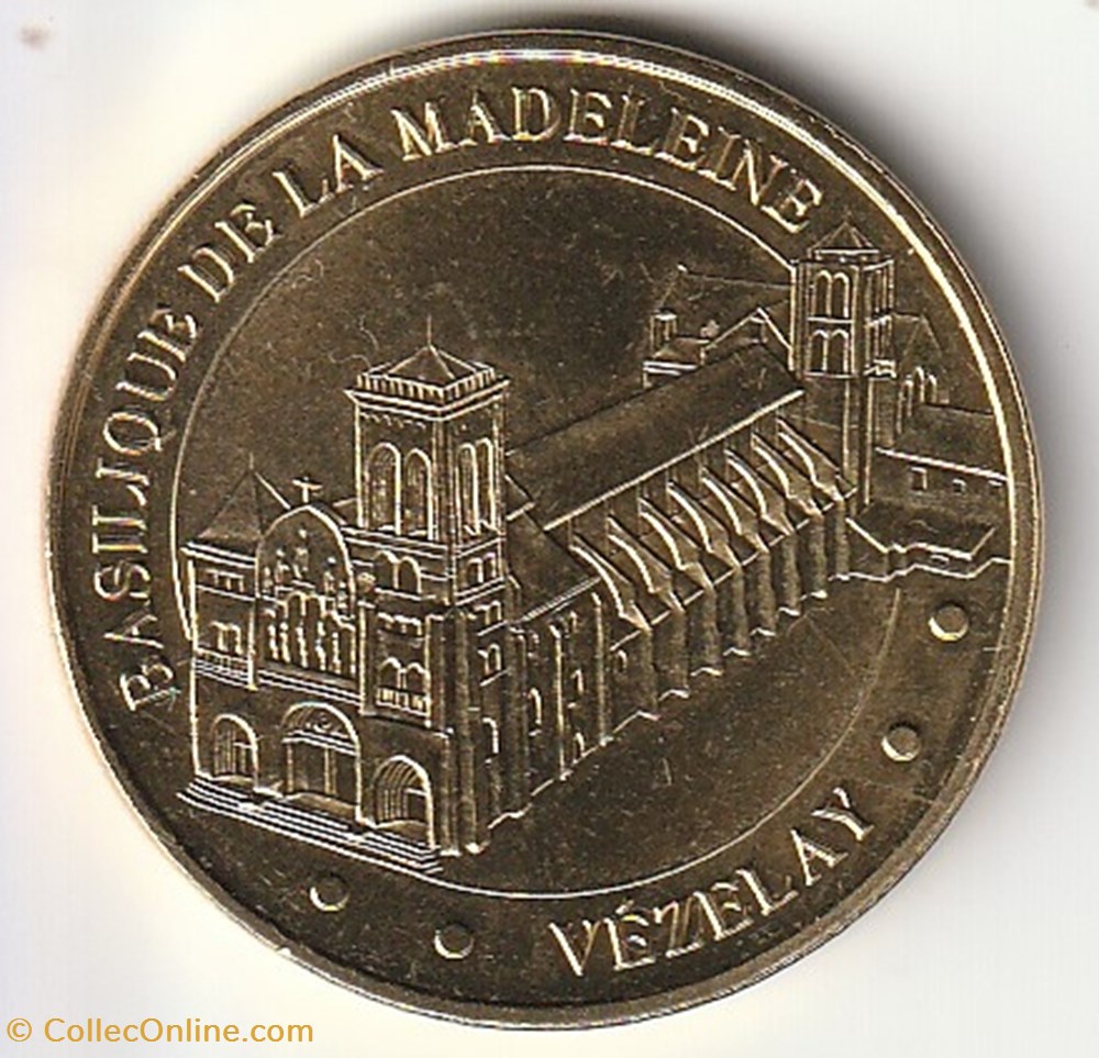 monnaie jeton mereaux vezelay basilique de la madeleine