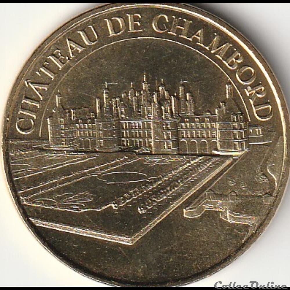 Château de Chambord monnaie france chateau de chambord