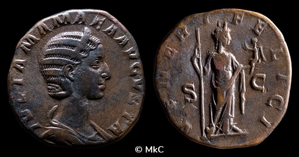 4. Julia Mamaea monnaies antiques romaines imperiales et republicaines 4 julia mamaea