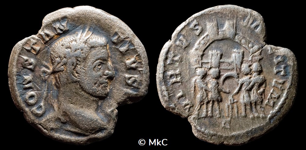 Trèves - 295-297 monnaies antiques a romaines imperiales et republicaines treves 295 297