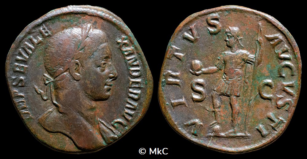 05 Alexandre Sévère - Sesterce monnaies antiques romaines imperiales et republicaines 05 alexandre severe sesterce