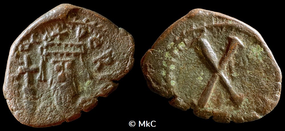 Focas 602-610 monnaies byzantines focas 602 610