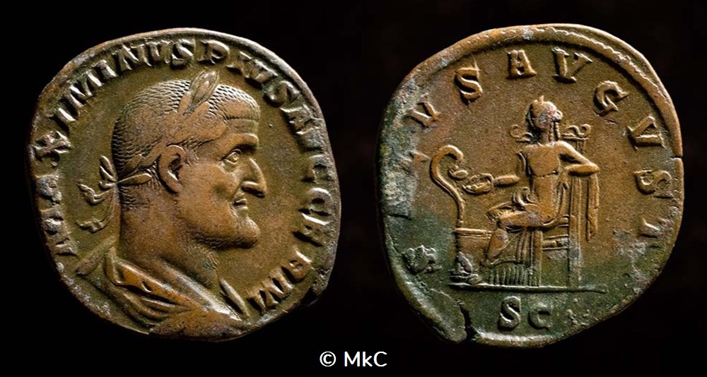 06a Maximin le Thrace - Sesterce monnaies antiques romaines imperiales et republicaines 06a maximin le thrace sesterce