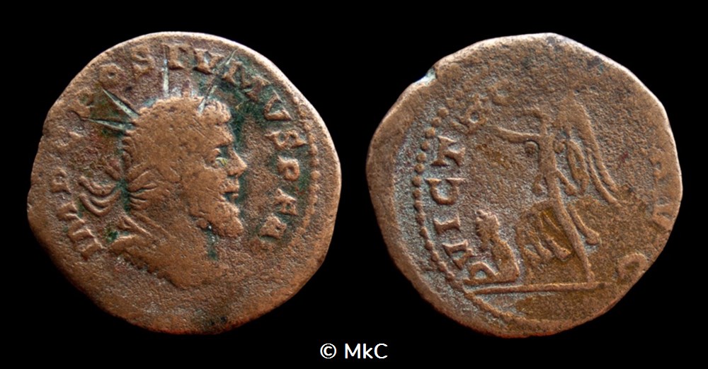 19 Postume - Sesterce monnaies antiques a romaines imperiales et republicaines 19 postume sesterce