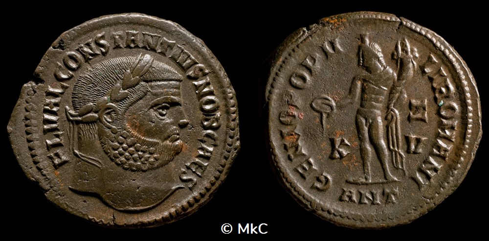 Antioche - 300-301 monnaies antiques romaines imperiales et republicaines antioche 300 301