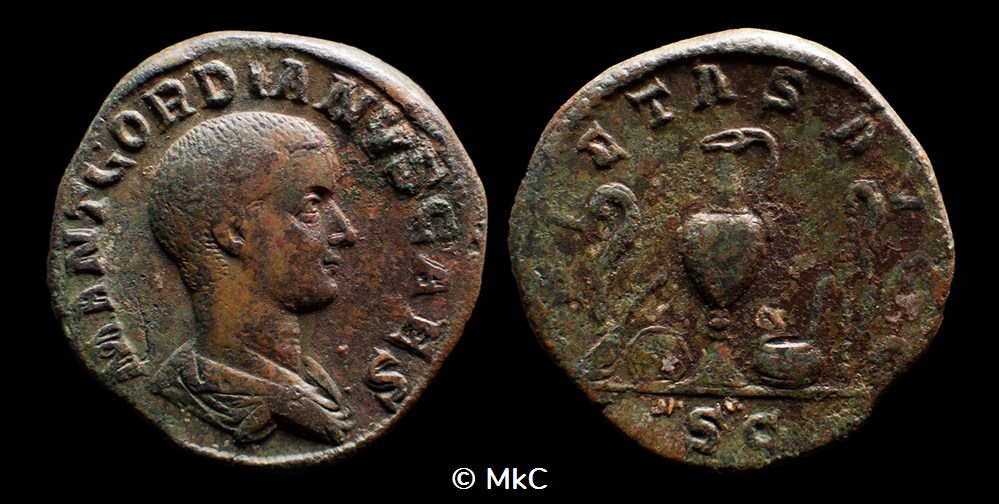 monnaies antiques a romaines imperiales et republicaines 11 gordien iii sesterce