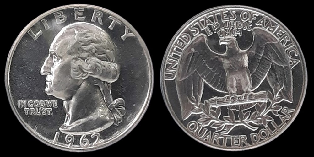 coins world united states silver proof washington quarter 1962