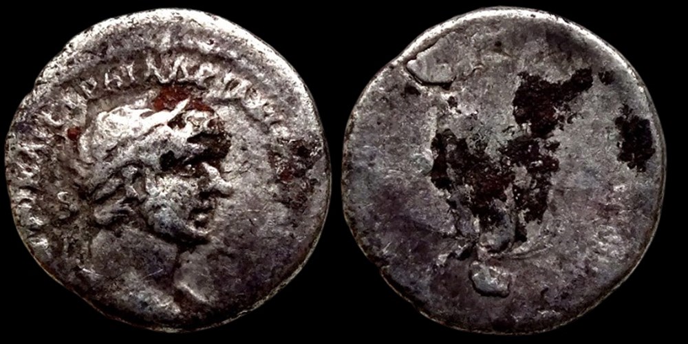 Roman Provincial (Cappadocia, Caesarea): silver hemidrachm of Hadrian, ca. 120-121 AD 2 coins ancient to romans roman provincial cappadocia caesarea silver hemidrachm of hadrian ca 120 121 ad