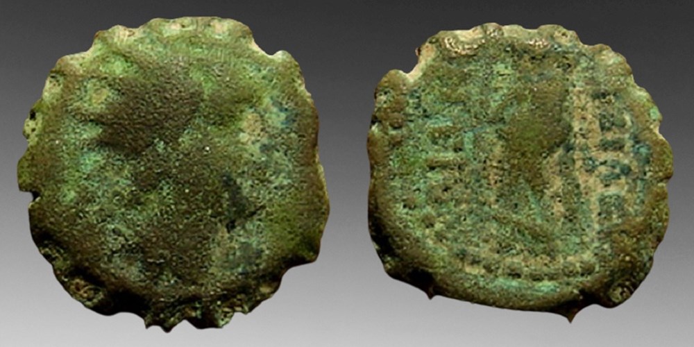 Seleucid Empire: bronze Æ13 of Antiochus IV, ca. 175-164 BC, struck at Ake-Ptolemais in Phoenicia coins ancient greek seleucid empire bronze 13 of antiochus iv ca 175 164 bc struck at ake ptolemais in phoenicia