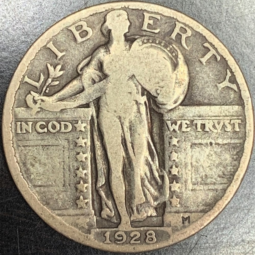 coins world united states silver standing liberty quarter 1928