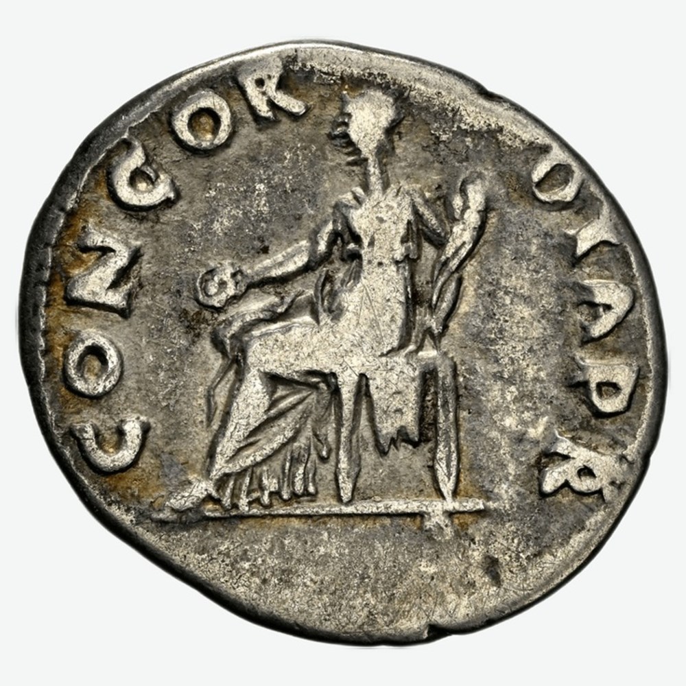 Roman Empire: 69 AD silver denarius of Vitellius 4 coins ancient to romans imperial and republican roman empire 69 ad silver denarius of vitellius
