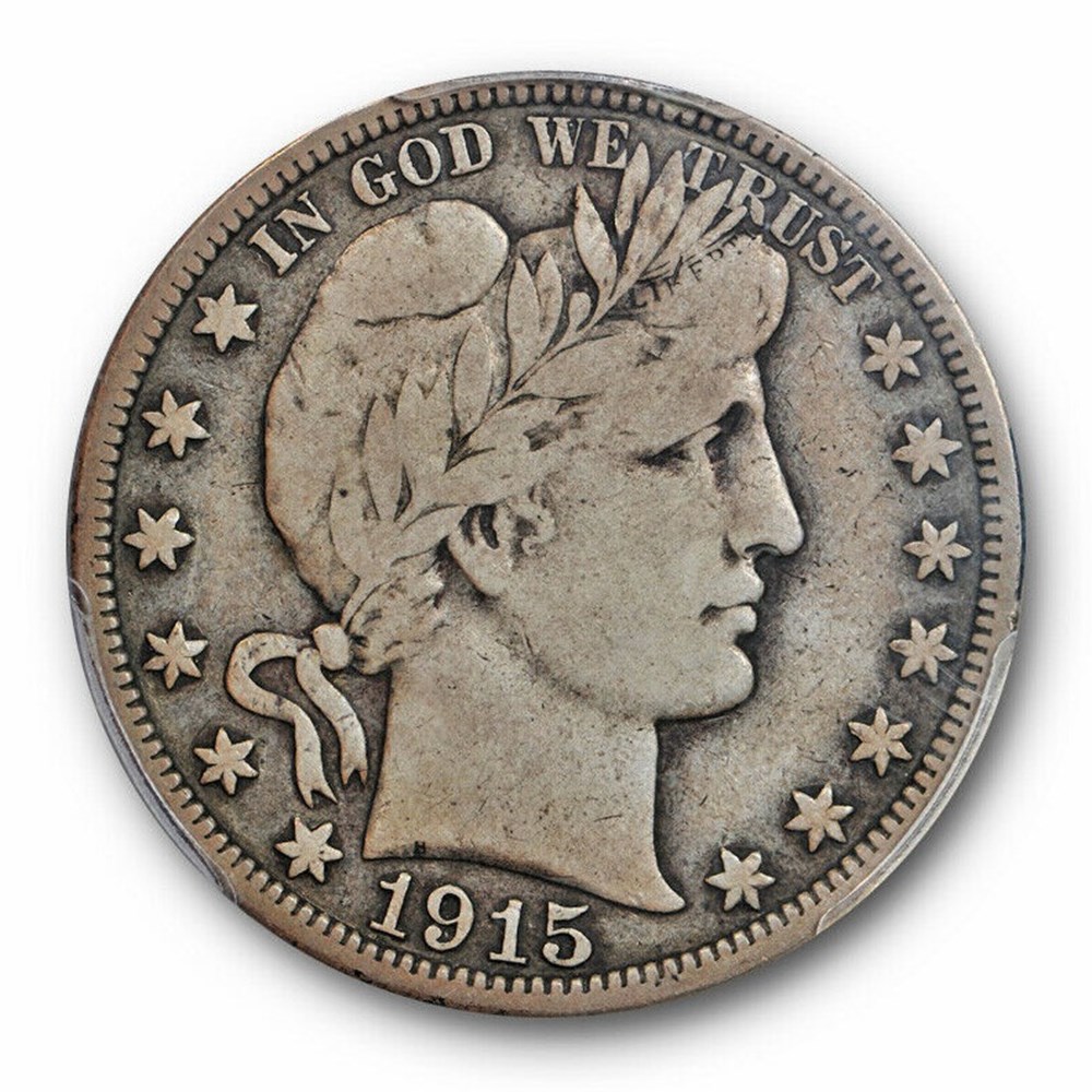coins world united states 1915 silver barber half dollar