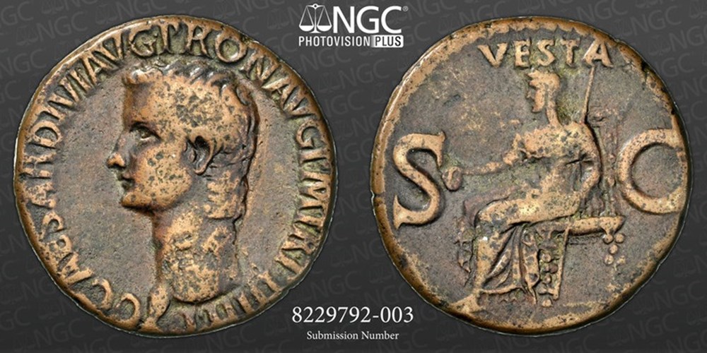 coins ancient to romans imperial and republican roman empire ca 37 38 ad bronze as of gaius caligula
