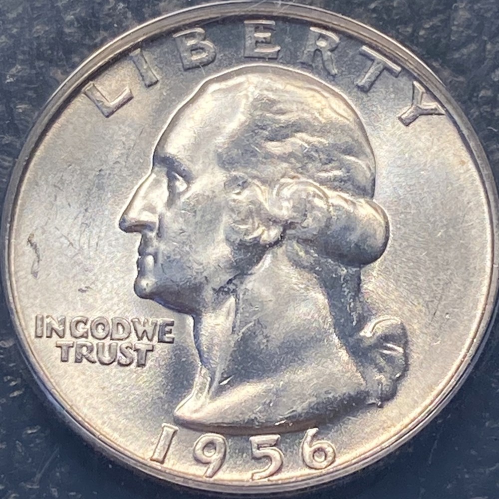 coins world united states silver washington quarter 1956
