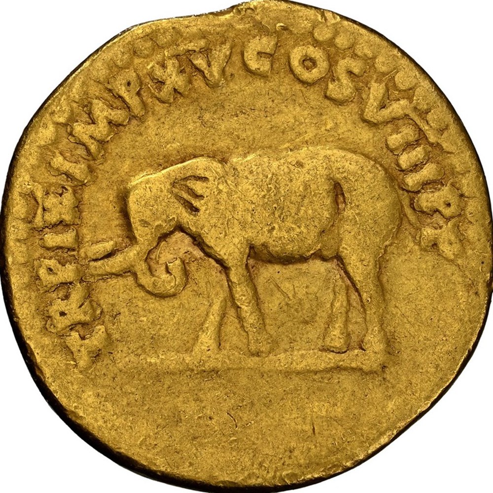 Roman Empire: ca. 80 AD gold aureus of Titus, struck for the opening of the Colosseum 4 coins ancient to romans imperial and republican roman empire ca 80 ad gold aureus of titus struck for the opening of the colosseum