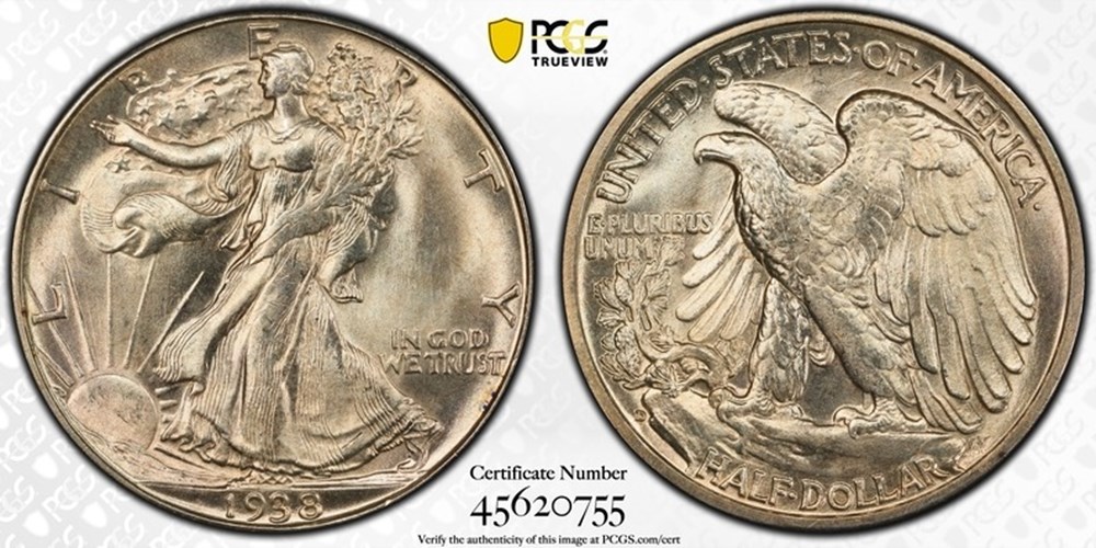 coins world united states 1938 d silver walking liberty half dollar