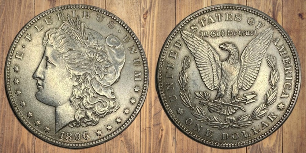 coins world united states silver morgan dollar 1896