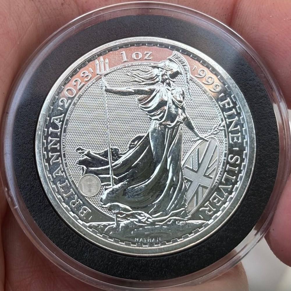 Great Britain: 2023 silver 2-pounds of Charles III, Britannia bullion coin (1 ounce, .999 fine) 3 coins world united kingdom great britain 2023 silver 2 pounds of charles iii britannia bullion coin 1 ounce 999 fine