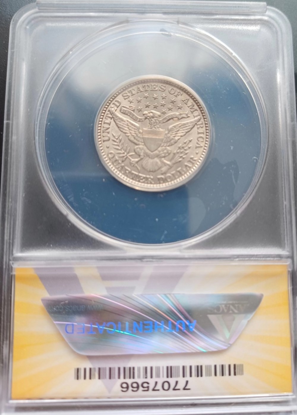 coins world united states 1892 o silver barber quarter anacs au55