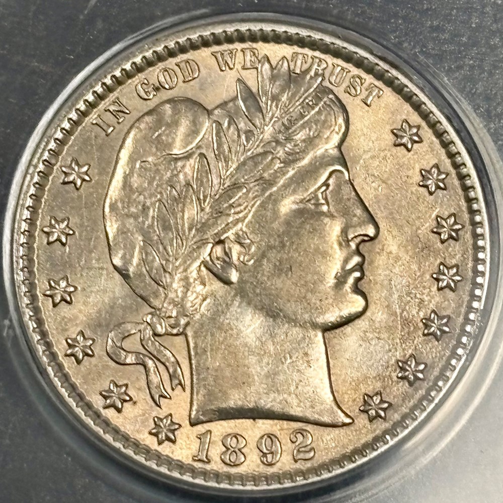 coins united states 1892 o silver barber quarter