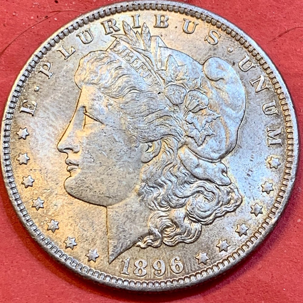 coins world united states 1896 silver morgan dollar