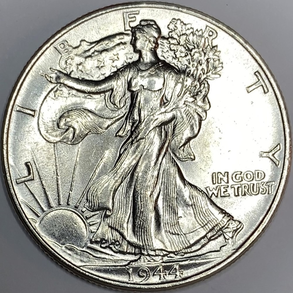 coins world united states silver walking liberty half dollar 1944