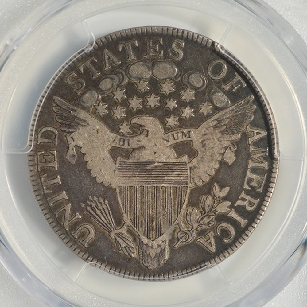 United States: 1806 silver Draped Bust half dollar, "Pointed 6, stem through claw" variety 4 coins world united states 1806 silver draped bust half dollar pointed 6 stem through claw variety