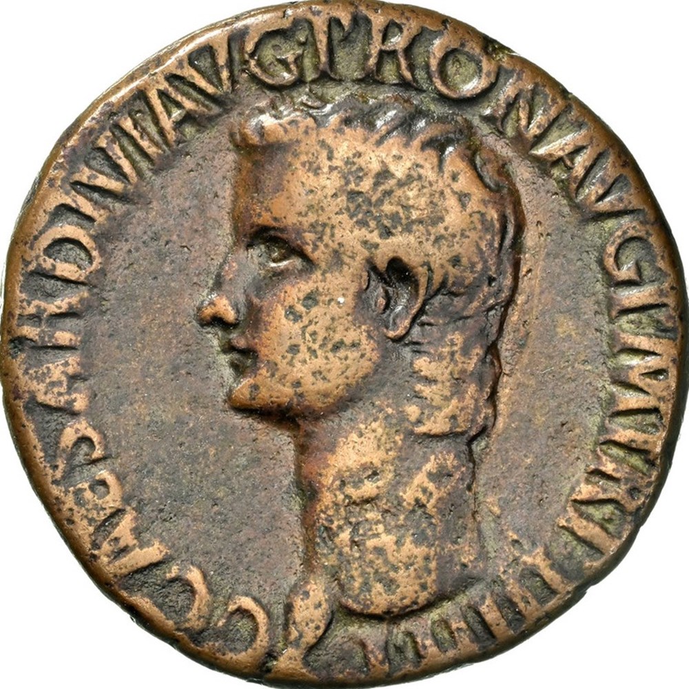 coins ancient to romans imperial and republican roman empire ca 37 38 ad bronze as of gaius caligula