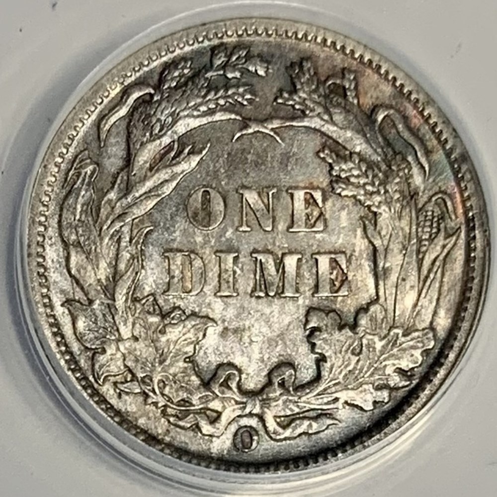 coins world united states silver dime seated liberty type 1891 o