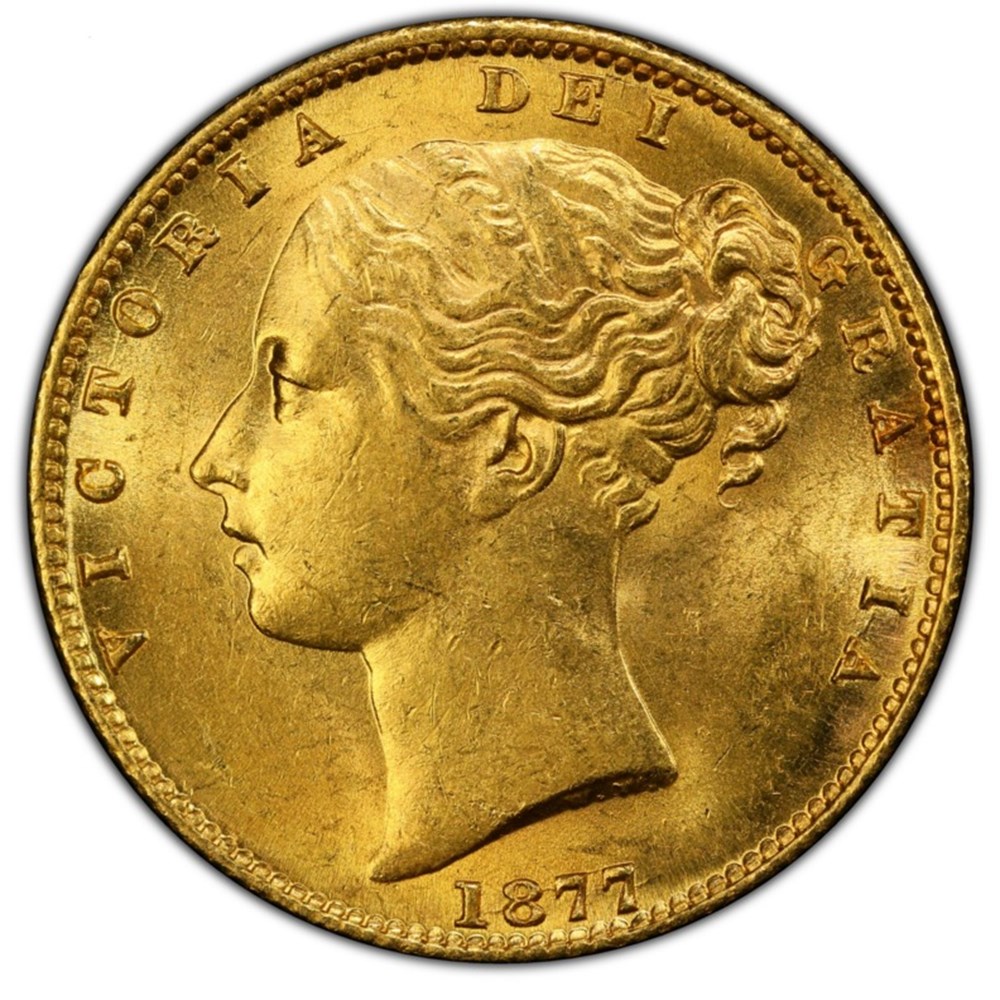 Australia: 1877-S gold “Shield” sovereign of Queen Victoria, from the 1881 RMS Duoro shipwreck 3 coins world australia 1877 s gold shield sovereign of queen victoria from the 1881 rms duoro shipwreck