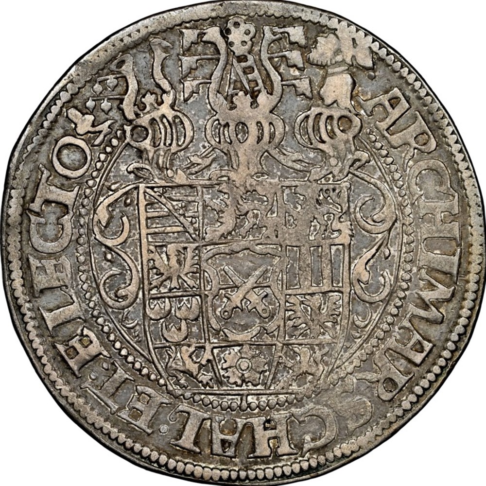 German States (Saxony, Albertine): 1548 silver thaler of Maurice, Elector of Saxony 4 coins european medieval german states saxony albertine 1548 silver thaler of maurice elector of saxony