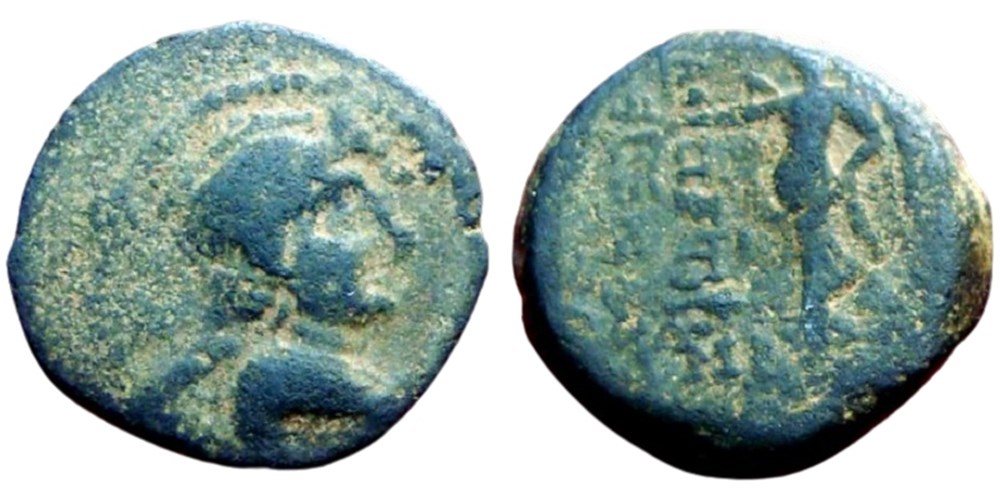 Seleucid Empire: bronze Æ18 of Antiochus IX, ca. 116-96 BC; Eros / Nike 3 coins ancient to greek seleucid empire bronze 18 of antiochus ix ca 116 96 bc eros nike