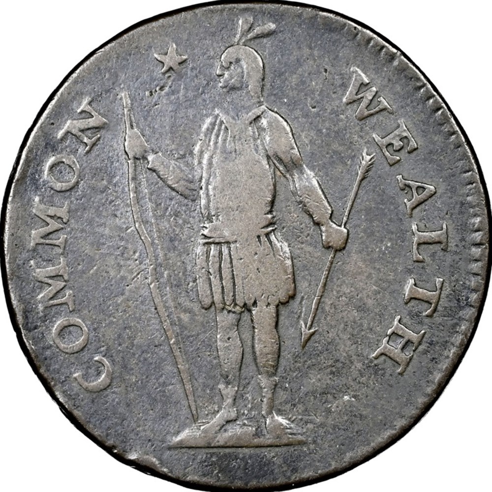 United States (Massachusetts): 1787 copper cent, Arrows in Left Claw variety 3 coins world united states massachusetts 1787 copper cent arrows in left claw variety