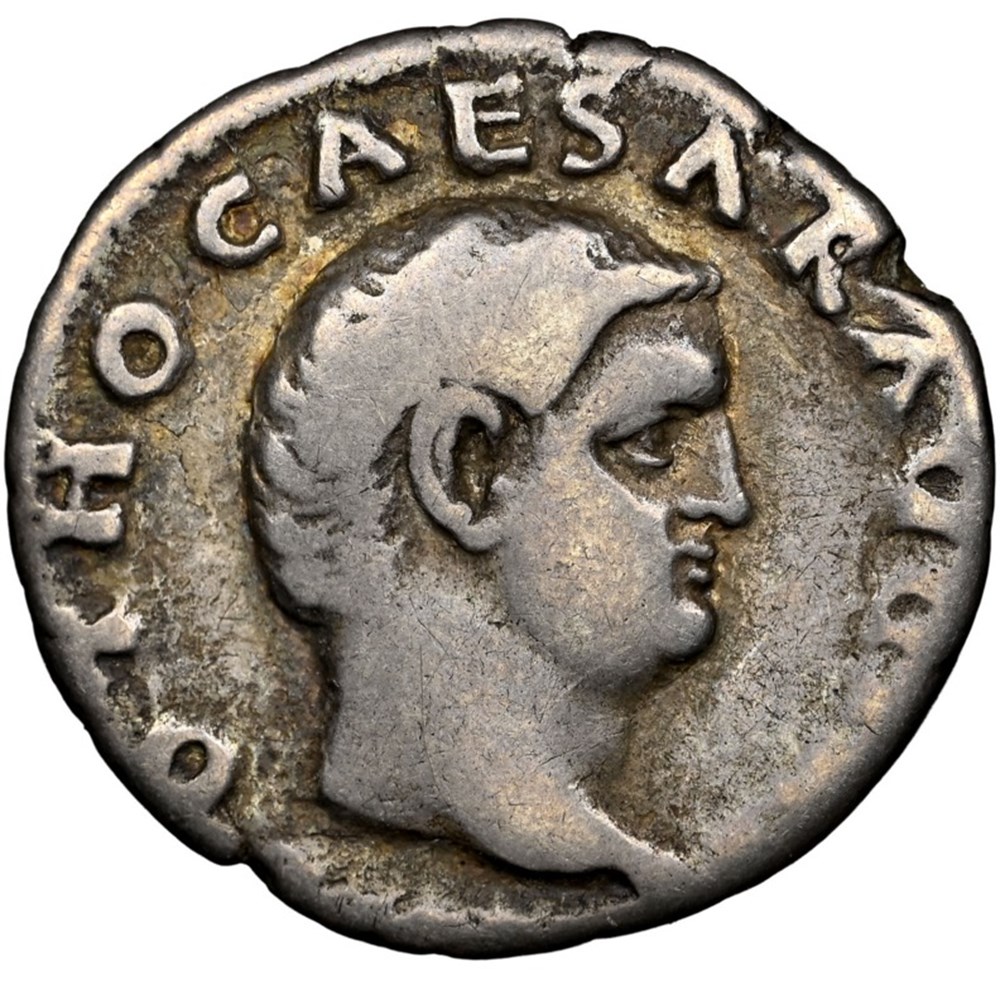 Roman Empire: 69 AD silver denarius of Otho 3 coins ancient to romans imperial and republican roman empire 69 ad silver denarius of otho
