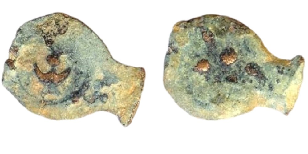 Judaea: bronze lepton of Alexander Jannaeus, ca. 103-76 BC (the biblical "Widow's mite") 3 coins antique judaea bronze lepton of alexander jannaeus ca 103 76 bc the biblical widos mite