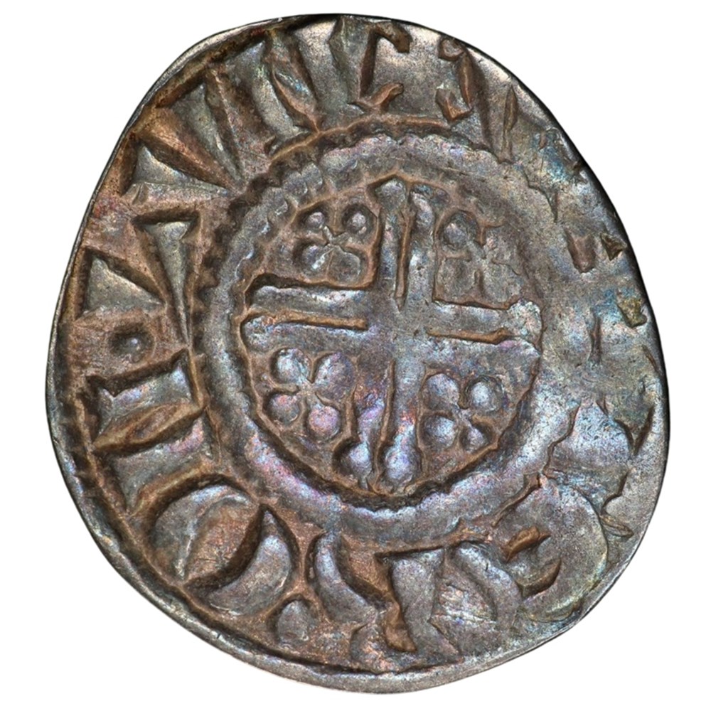 coins european medieval to kingdom england ca 1213 1215 silver penny of king john from the gisors hoard found in normandy