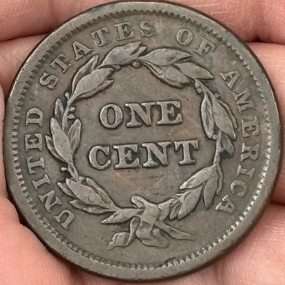 coins world united states 1841 copper braided hair large cent