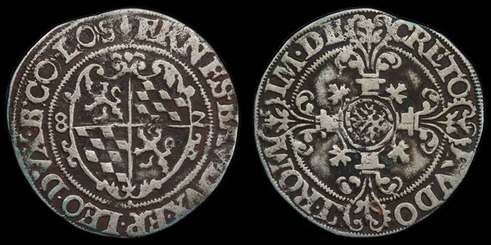 Belgium (Liège): silver Ernestus of Ernest of Bavaria, 1582 3 coins european medieval to other belgium liege silver ernestus of ernest of bavaria 1582